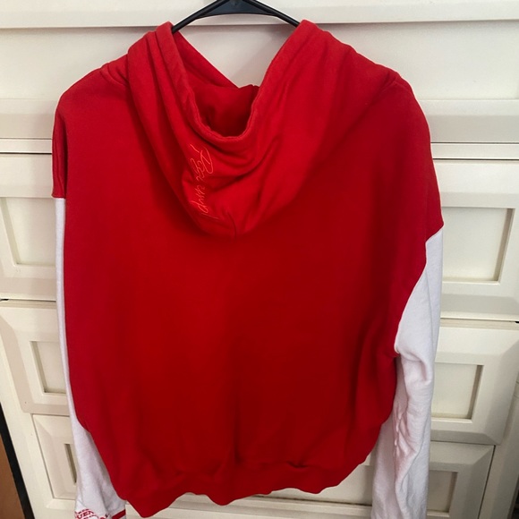 COPY - Tommy Innit Merch. Red/White with embroidery. UNISEX Size L - Picture 2 of 4